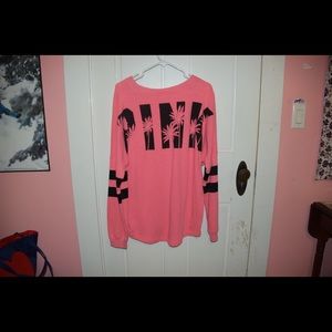 Pink swimsuit cover up